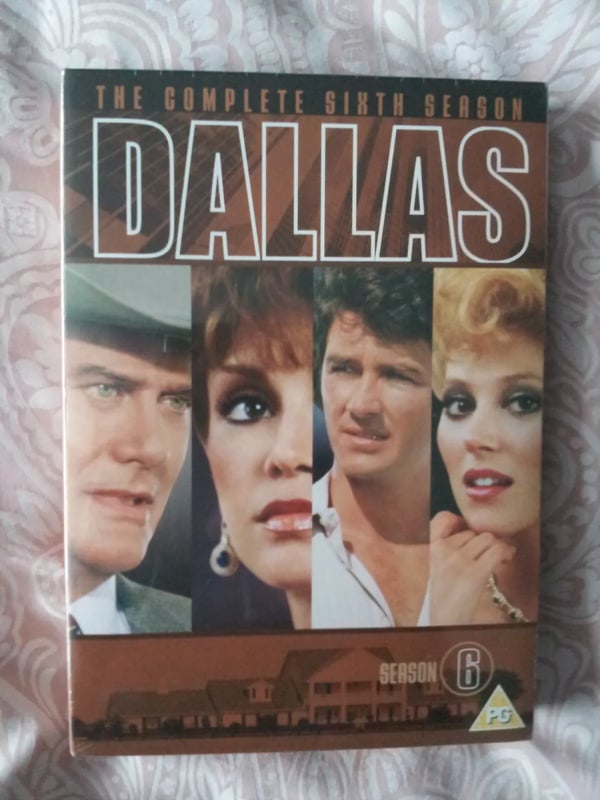 DALLAS : COMPLETE SIXTH SEASON R2 SERIES 6 DVD 5-DISC Box Set ~ Region 2 Brand New