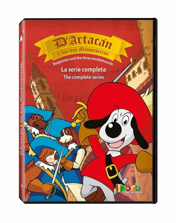 DOGTANIAN AND THE THREE 3 MUSKEHOUNDS: The Complete Animated Series / R2 DVD Region 2 Brand New