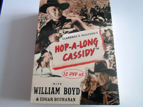 Hop-a-long Cassidy The Complete Collection (DVD 12 Disc Box Set) Region 2 Brand New