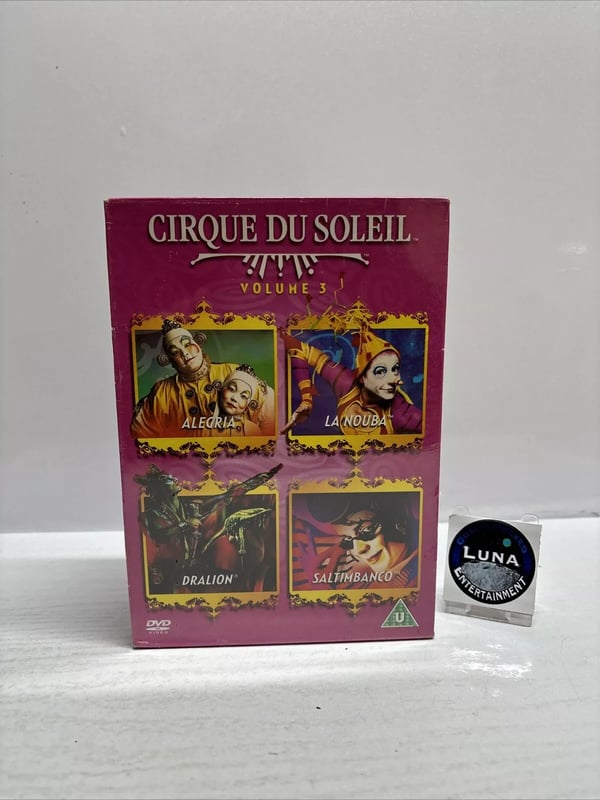 Cirque Du Soleil - Volume 3 / DVD Box set / [U] Region 2 Brand New