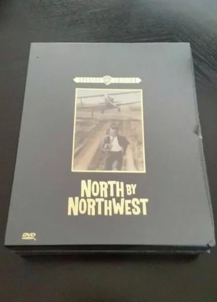 "NORTH BY NORTHWEST" - Special Deluxe DVD Box set - Region 2 Brand New