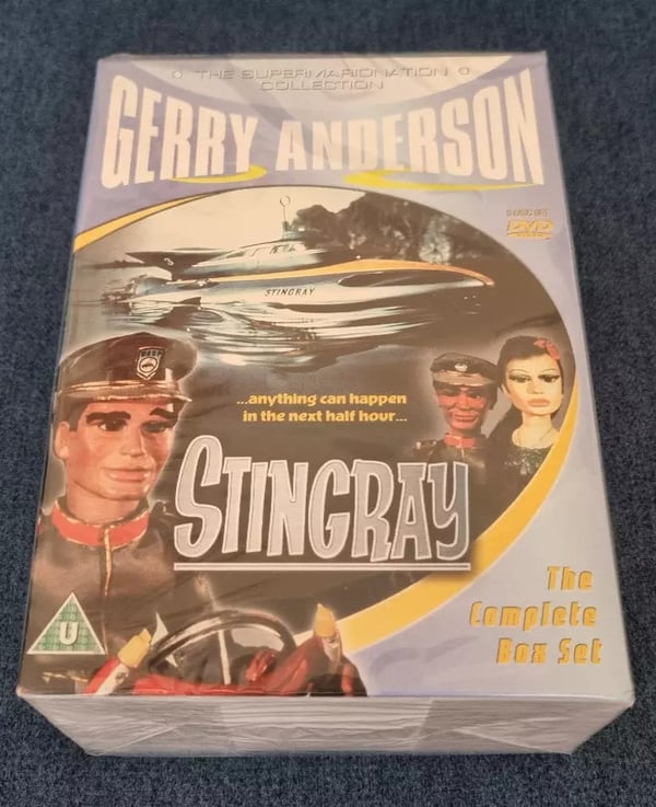 DVD Stingray The Complete Boxset Supermarionation Collection Region 2 Brand New