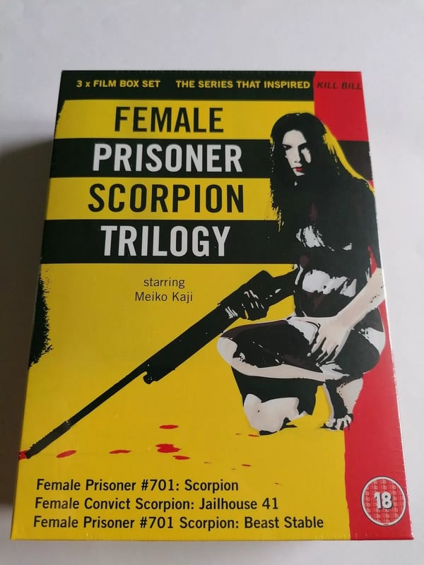 Female Prisoner Scorpion Trilogy (DVD, 2009) 3-Disc Sæt