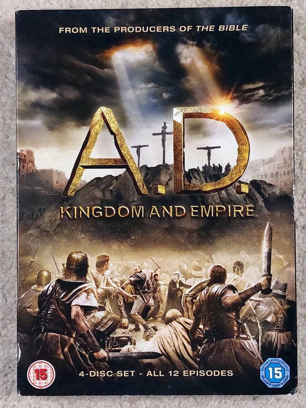 A.D. Kingdom and Empire Complete Series (DVD) Juan Pablo Di Pace - Region 2 Brand New