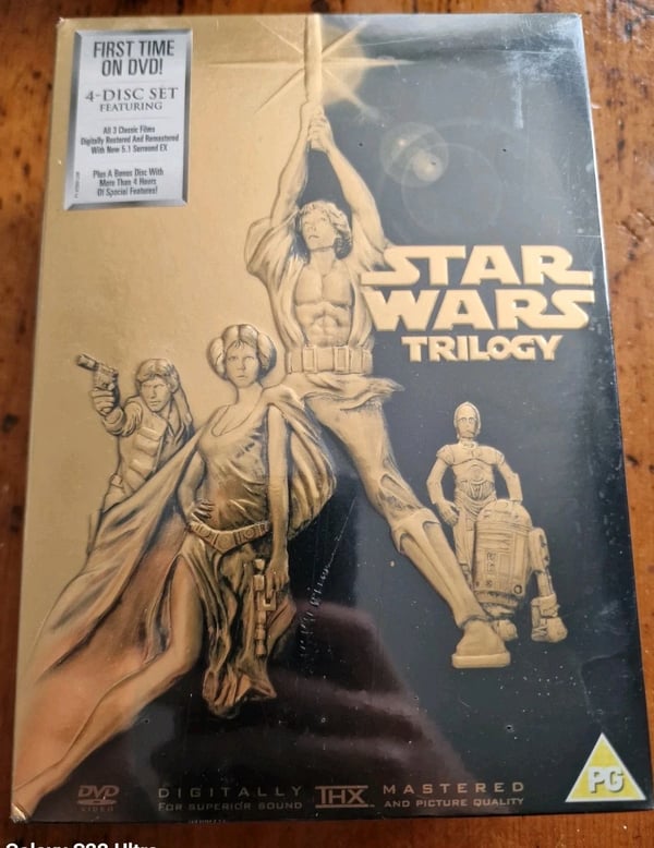 Star Wars Original Trilogy DVD Boksi Gold Edition