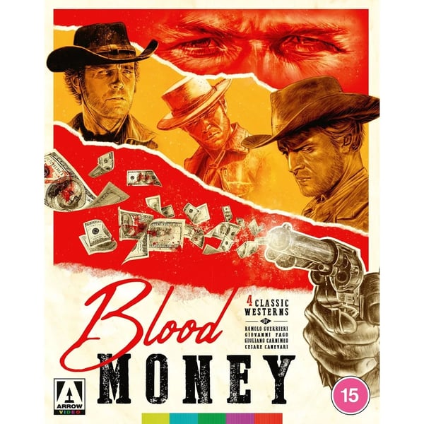 BLOOD MONEY Region B Blu ray Arrow Video / spaghetti westerns Brand New