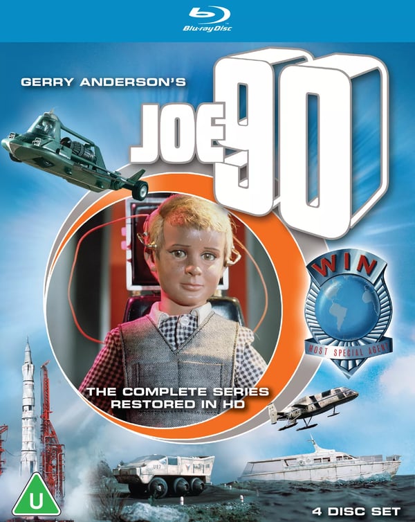 Joe 90: The Complete Series [U] Blu-ray Box Set Region 2 Brand New