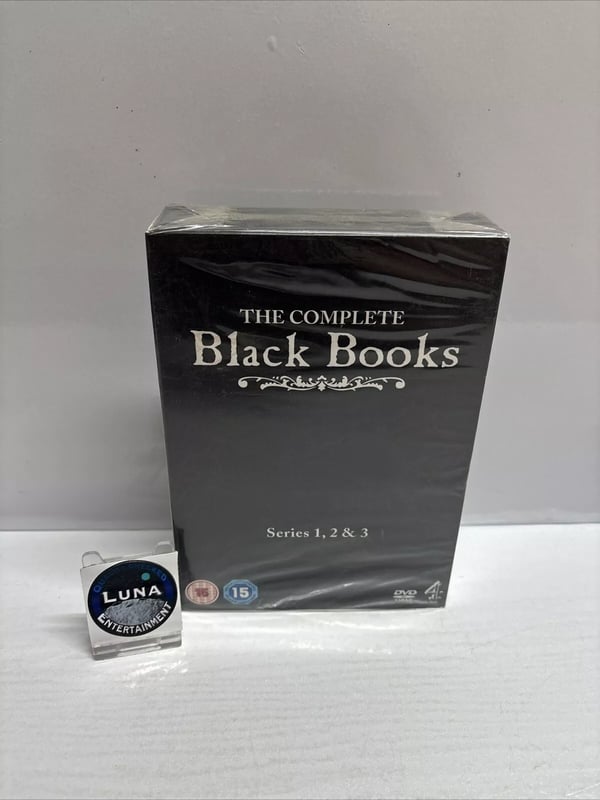 Black Books - Series 1-3 - DVD Boxset - [15] Region 2 Brand New