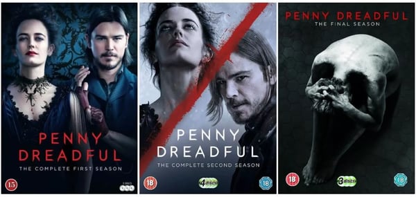PENNY DREADFUL COMPLETE SERIES 1-3 DVD COLLECTION Season 1 2 3 Original Rele Region 2 Brand New PENNY DREADFUL COMPLETE SERIES 1-3 DVD COLLECTION Season 1 2 3 Original Rele Region 2 Brand New