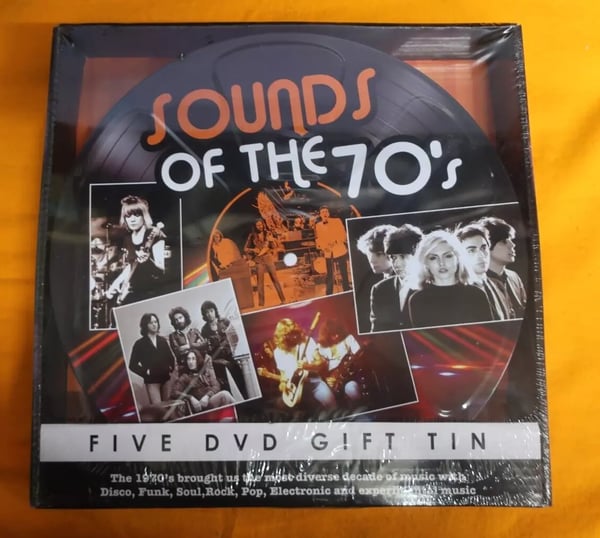Sounds Of The 70's - Eri Esittäjiä (5x Musiikki-DVD Lahjapakkaus) Sounds Of The 70's - Eri Esittäjiä (5x Musiikki-DVD Lahjapakkaus)