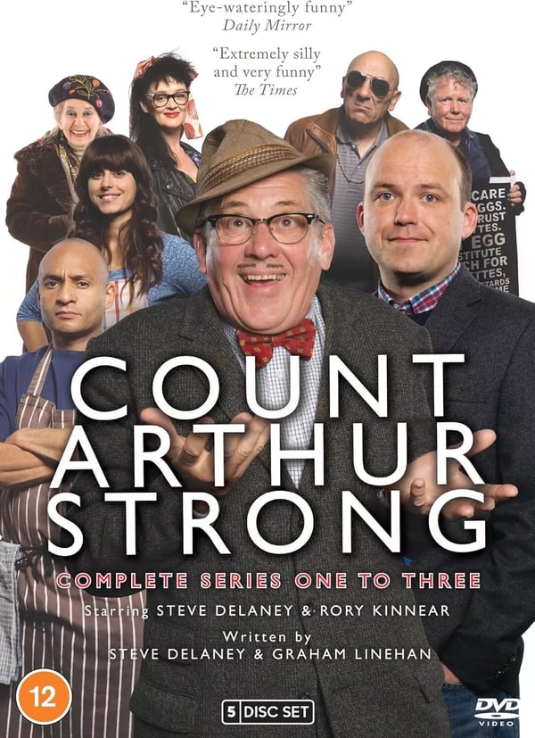 Count Arthur Strong: Sæson 1-3 DVD [Region 2]