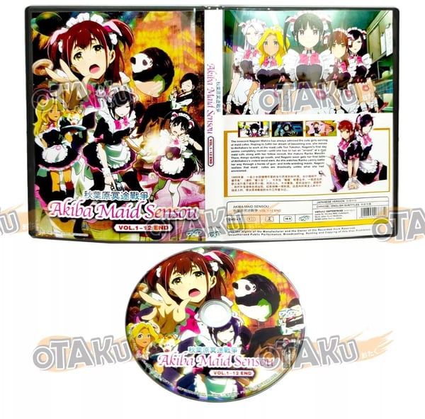 Akiba Maid Sensou - Komplet Anime TV-serie DVD Box Set (1-12 afsnit) Akiba Maid Sensou - Komplet Anime TV-serie DVD Box Set (1-12 afsnit)