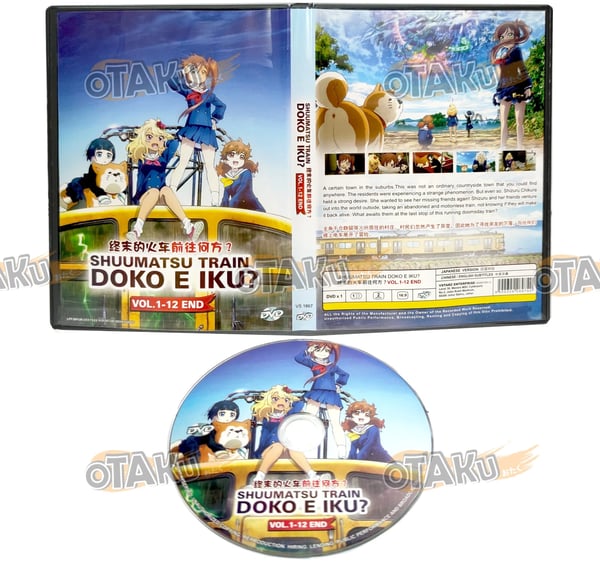 Shuumatsu Train Doko e Iku - Anime TV-serie DVD (1-12 avsnitt)