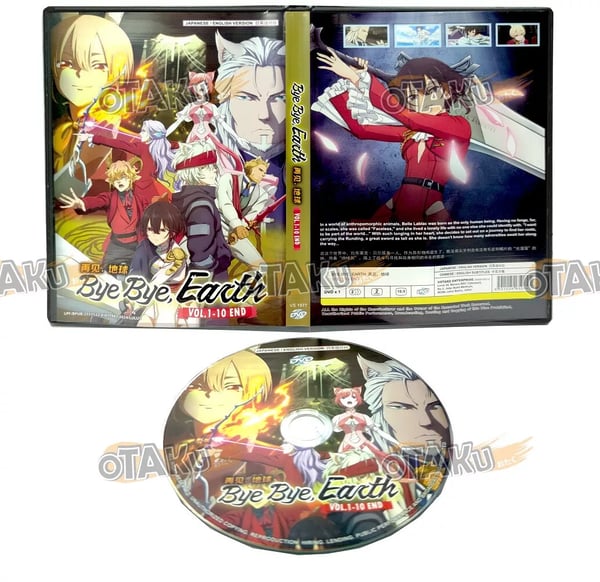 BYE BYE, EARTH - ANIME-TV-SARJA DVD-BOKSISARJA (1-10 JAKSOA) ENG DUB