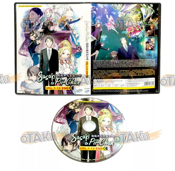 SASAKI TO PII-CHAN - ANIME TV SERIES DVD (1-12 EPS) (ENG DUB) SHIP FROM Region 2 Brand New