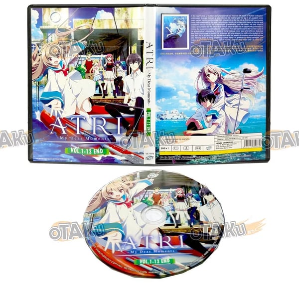 ATRI: MY DEAR MOMENTS - ANIME TV-SERIE DVD BOKSSETT (1-13 EPISODER) ATRI: MY DEAR MOMENTS - ANIME TV-SERIE DVD BOKSSETT (1-13 EPISODER)
