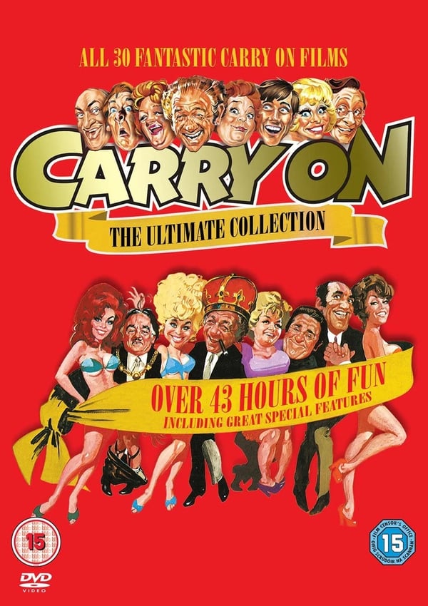 Carry on - the Complete Collection [DVD] [1958] [30 Film Boxset] Region 2  Brand New