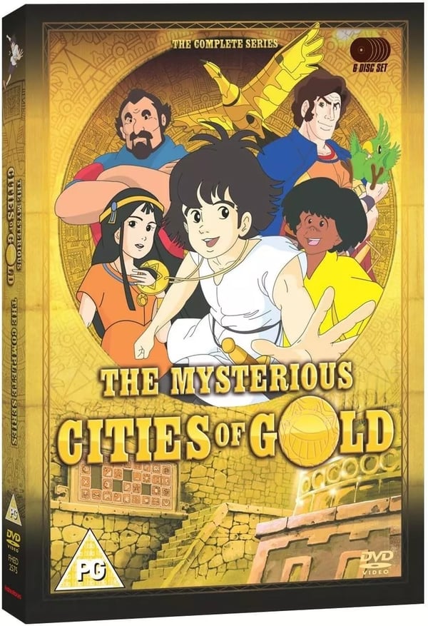 THE MYSTERIOUS CITIES OF GOLD COMPLETE SERIES 2 DVD Adventure Continues Region 2 Brand New