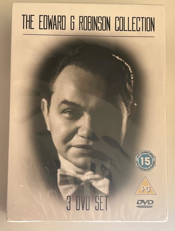 The Edward G Robinson Collection 3 DVD Set (Scarlet St, Red House, The Stranger) Region 2 Brand New The Edward G Robinson Collection 3 DVD Set (Scarlet St, Red House, The Stranger) Region 2 Brand New