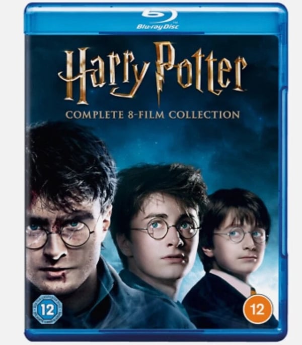 Harry Potter: Complete 8-Film Collection [12] Blu-ray Box Set Region 2 Brand New