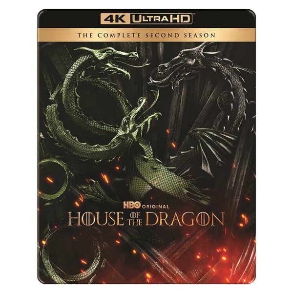 House of the Dragon: Season 2 Steelbook (hmv Exclusive) [18] 4K UHD Region 2 Brand New