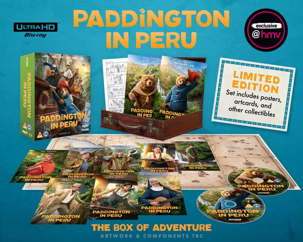 Paddington in Peru: The Box of Adventure (hmv Exclusive) [PG] 4K UHD Region 2 Brand New