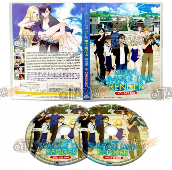 SUMMER TIME RENDER - ANIME TV SERIES DVD BOX SET (1-25 EPS) SHIP FROM Region 2 Brand New