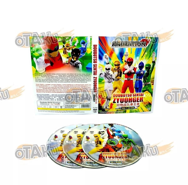 DOUBUTSU SENTAI ZYUOHGER - TV SERIES DVD BOX SET (1-48 EPS) SHIP FROM Region 2 Brand New
