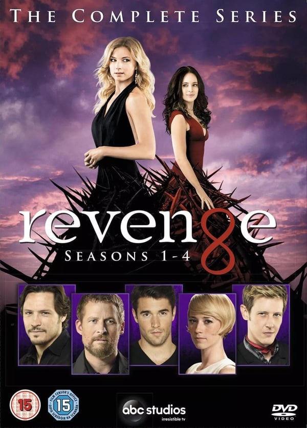 REVENGE COMPLETE SERIES 1-4 DVD BOX SET SEASON 1 2 3 4 Original Release R2 Region 2  Brand New