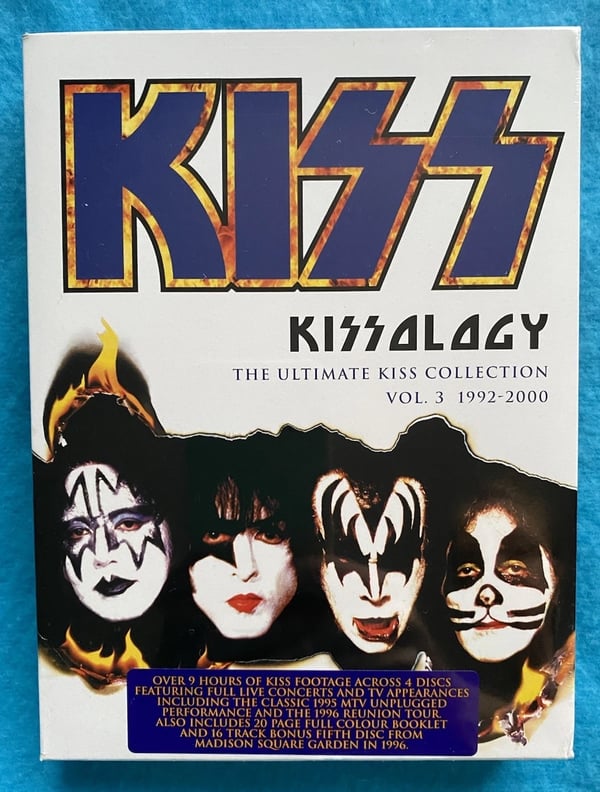 KISS: Kissology Vol. 3 1992-2000 DVD Boxset (Region 2)