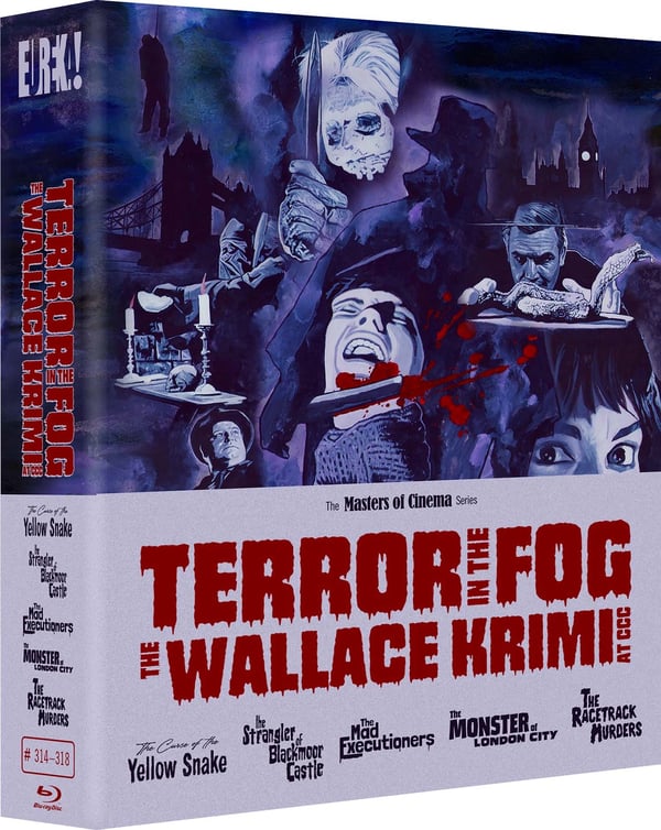 Terror in the Fog: The Wallace Krimi at CCC - Masters of Cinema [15] Blu-ray Box Region 2 Brand New