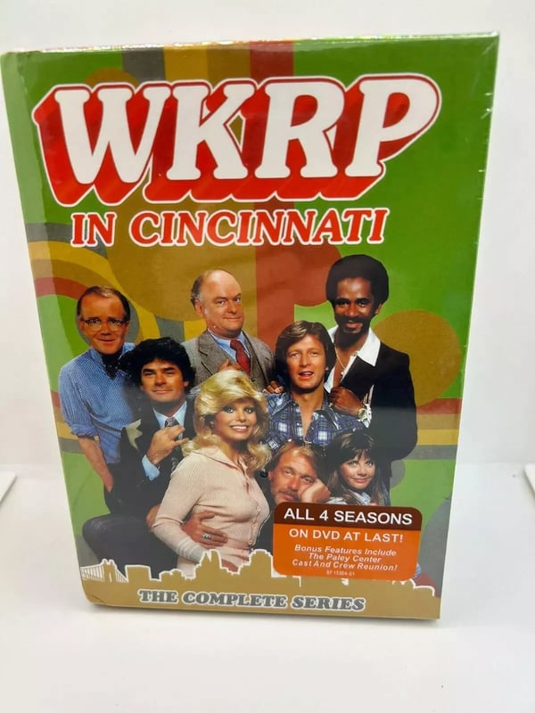 WKRP in Cincinnati The Complete Series 1-4 + Bonus USA REGION 1  Brand New