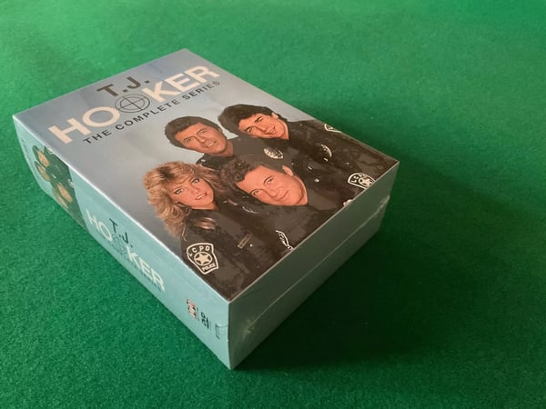 T.J. Hooker: The Complete Series (DVD, Box Set 2017) - Delivery Free Orders Region 2  Brand New