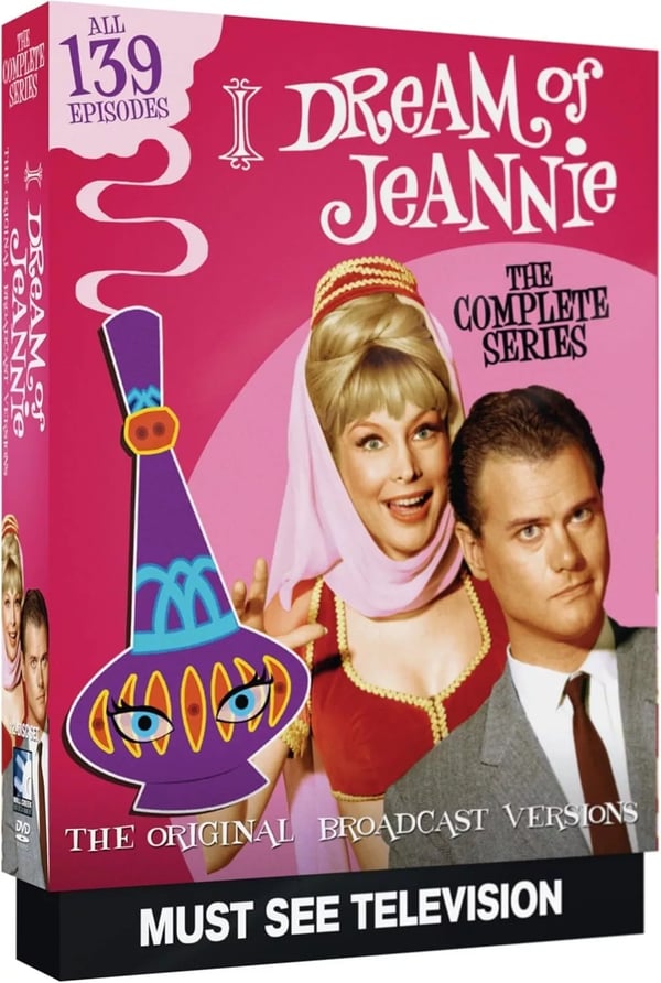 I Dream of Jeannie - Komplet DVD-serie (Alle 139 afsnit)