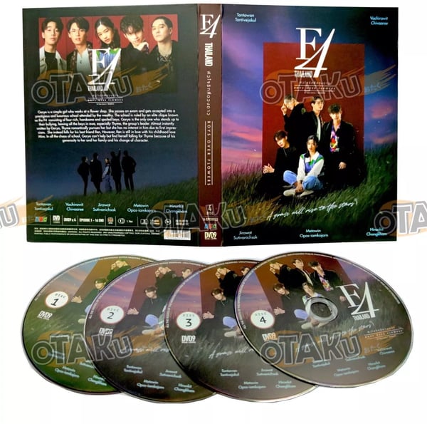 F4 THAILAND - COMPLETE THAILAND TV SERIES DVD BOX SET (1-16 EPS) SHIP FROM Region 2 Brand New