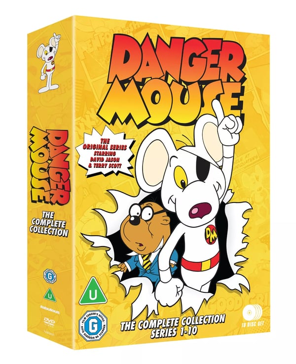 Danger Mouse The Complete Collection DVD Box Set Official Region 2 Brand New