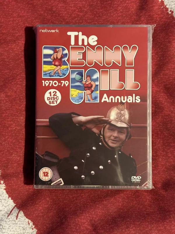 The Benny Hill Annuals - 1970-1979 (DVD Box Set) [2008, 2021] Region 2 Brand New