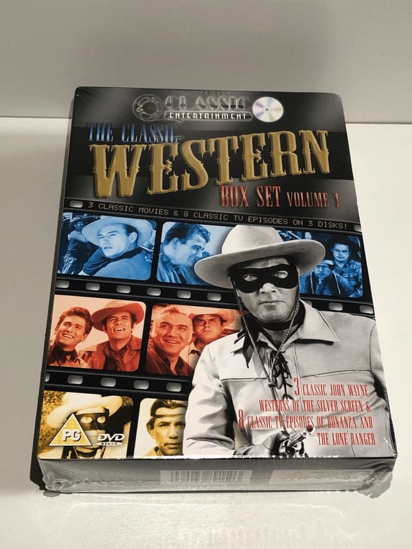 Klassiske Westernfilm Box Sæt Vol. 1 (2005) PAL DVD Region 0