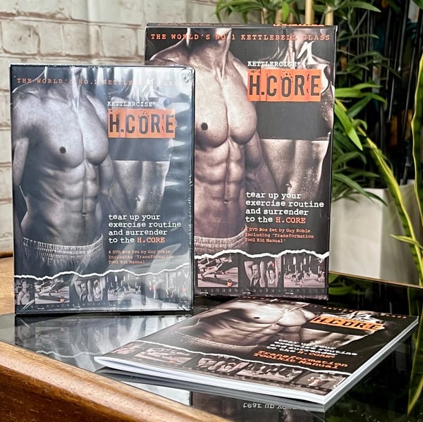 KETTLERCISE H.CORE DVD BOX SET DVD 6-Disc Set Kettlebell Training Region 2 Brand New
