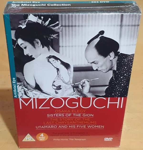 The Mizoguchi Collection 4-Disc DVD Box Set PAL Artificial Eye Region 2 Brand New