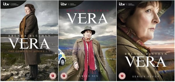 Vera: Komplett Samling Sesong 1-7 – DVD Box Set