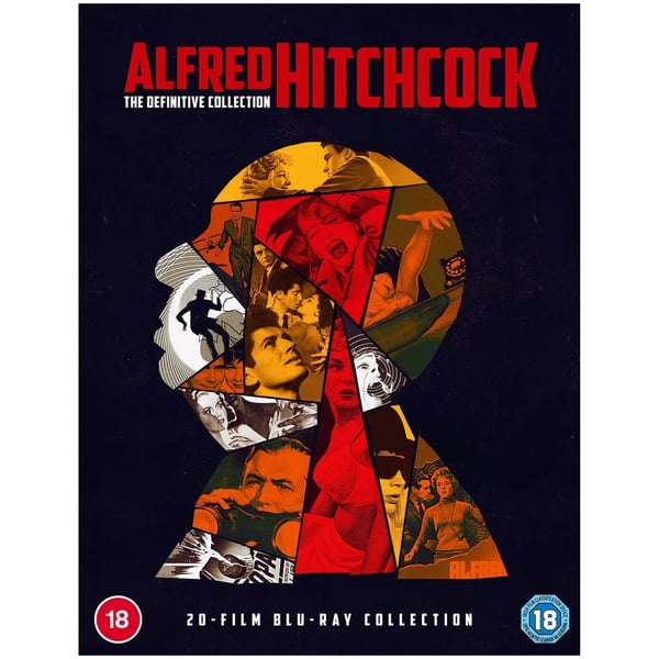 Alfred Hitchcock: The Definitive Collection [18] Blu Ray Box Set Region 2 Brand New