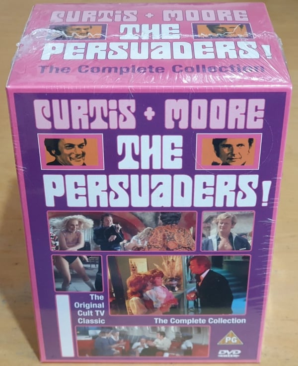 The Persuaders The Complete Collection DVD Box Set PAL Curtis Moore Region 2 Brand New