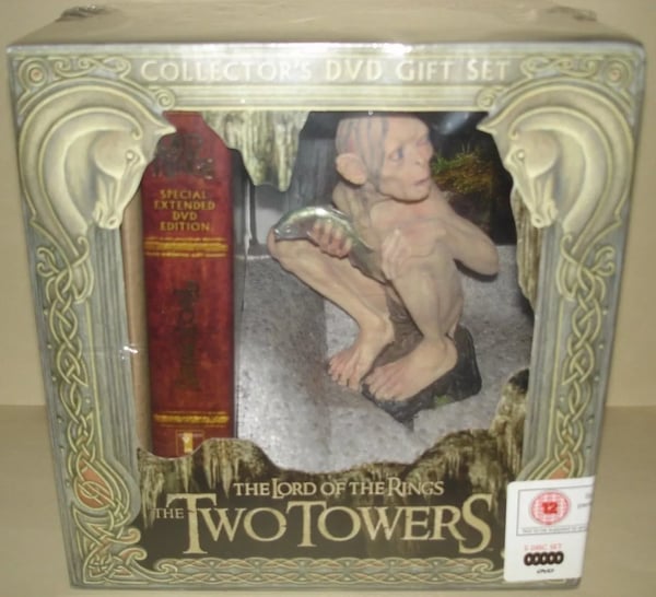 Lord Of The Rings Two Towers DVD Collectors Edition Box Set Region 2 Brand New