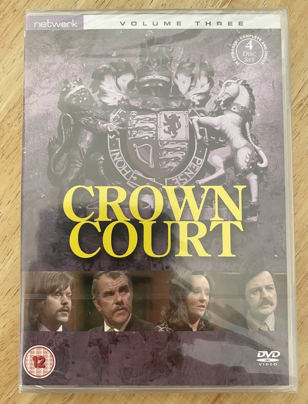 Crown Court Vol. 3 (4 DVD Bokssett, 1973)