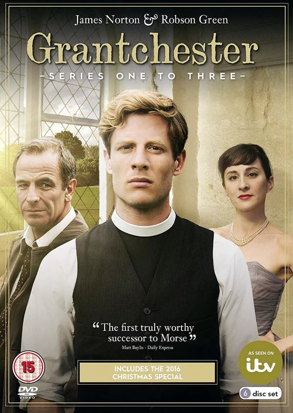 Grantchester - Komplett Box Set Sesong 1-3 (DVD)