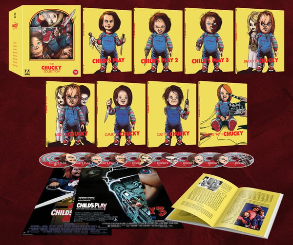 The Chucky Collection [18] Blu-ray Box Set Region 2 Brand New