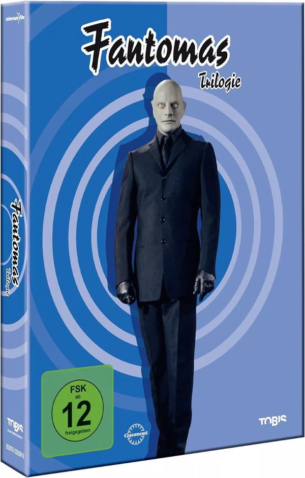 Fantomas Trilogie (3-DVD-Boxset) (Tysk version) Region 2