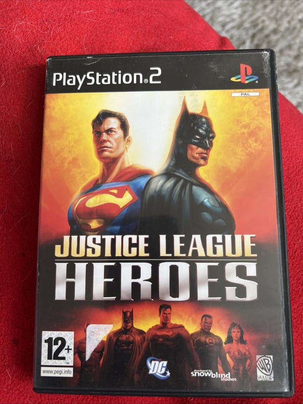 Justice League Heroes Sony PS2 Playstation 2 (Pre-Owned)