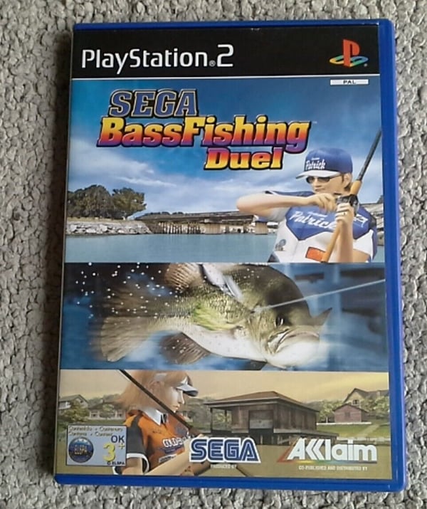 Sega Bass Fishing Duel Sony PS2 Playstation 2 (Pre-Owned)